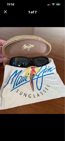 Maui Jim Su glasses, Style 190-10, Made in Italy, Like New
