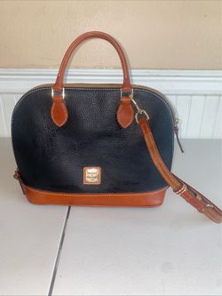 Pebble Grain Zip Zip Satchel