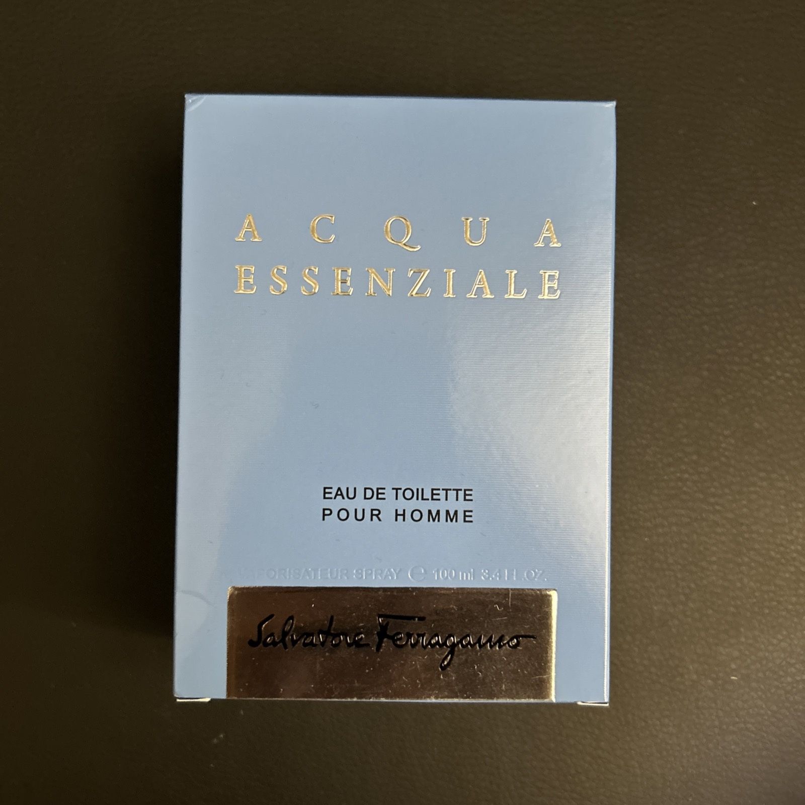 Cologne Salvatore Ferragamo Acqua Essenziale Eau de Toilette Spray for Men, 3.4 Ounce