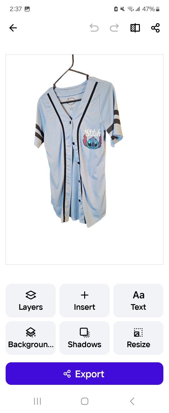 NEW WOMEN'S STITCH JERSEY (baseball)
