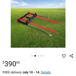 Brand New Never Used 3000 Lb Hay Tractor Attachment