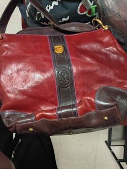Leather marino Orlando purse