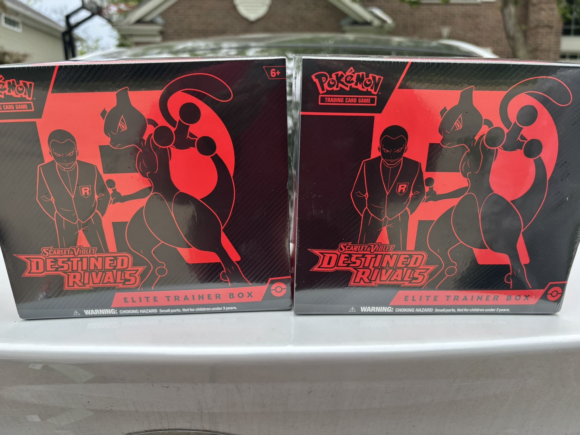 Pokemon Destined Rivals ETB Brand New Factory Sealed