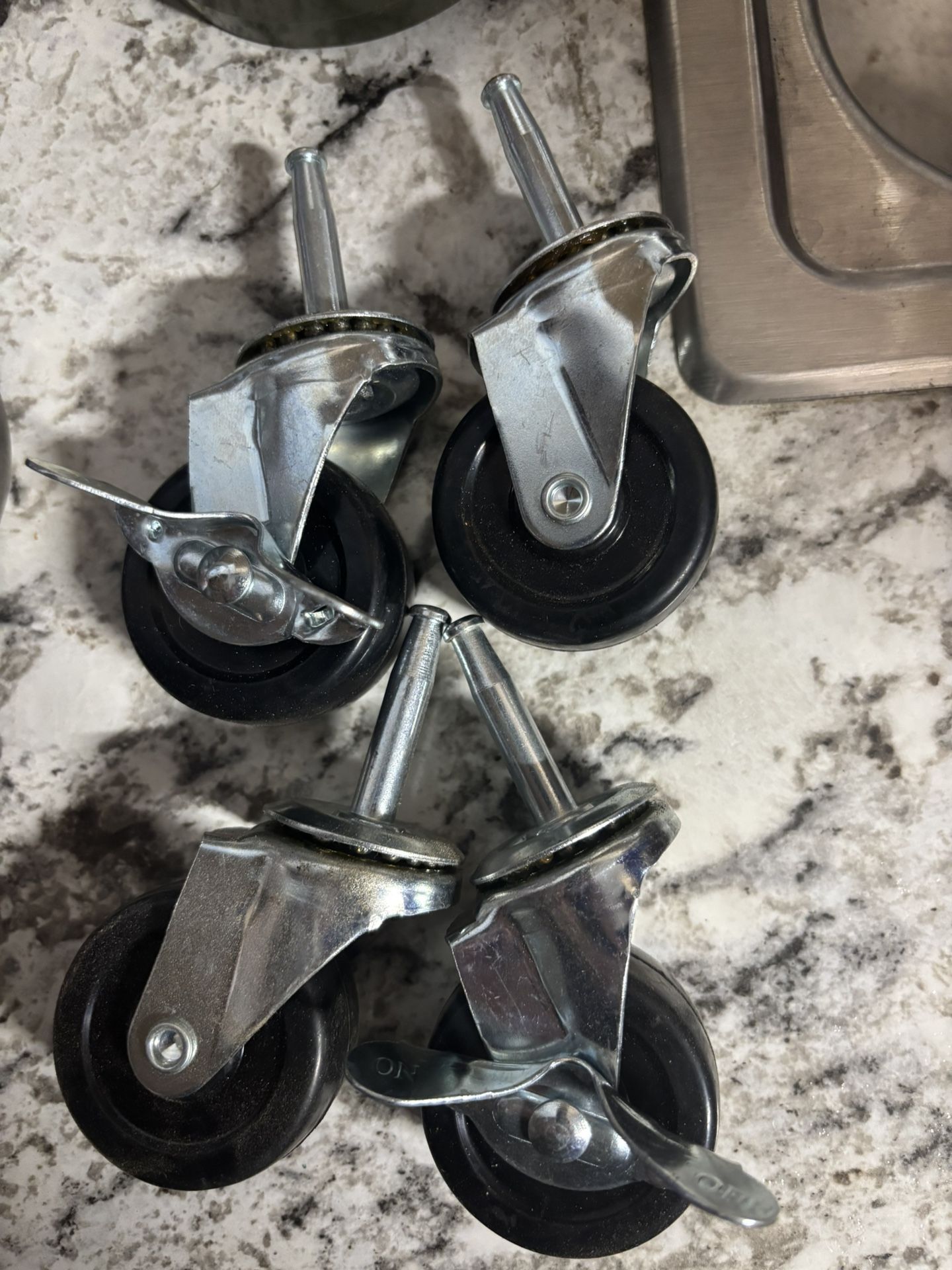 Set of 4 Swivel 2” Caster Wheels