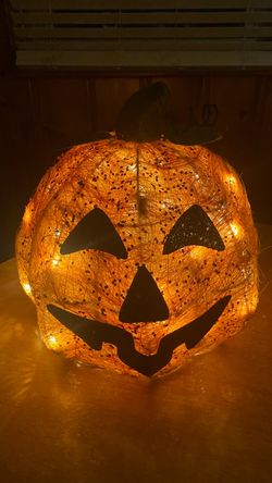 Light up Pumpkin