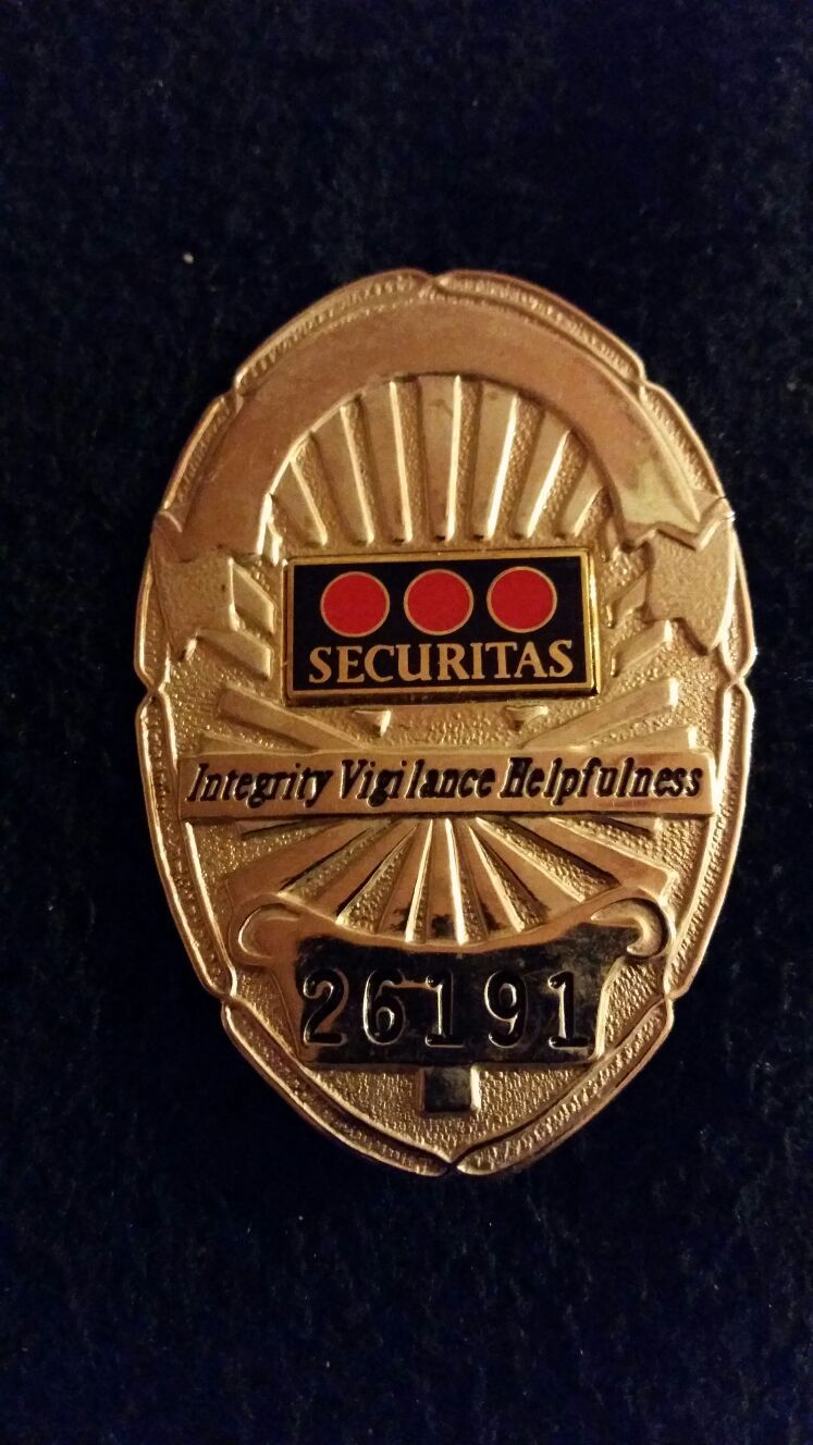 Securitas Security Badge