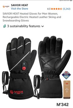 Rechargeable Heated Gloves for Men & Women.(M'342)