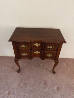 Cherry lowboy chest drawer