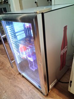 Coke Cola visible fridge exclusive rare fridge