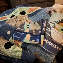 Baby Yoda Bathroom Stuff