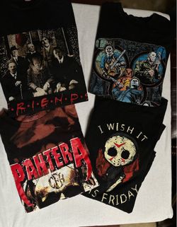 Tshirts horror movies