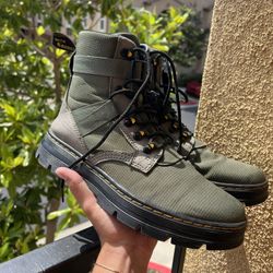 Dr Martens Tech II Utility Boots ‘Khaki Green’