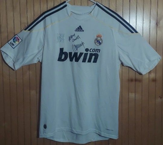 Real Madrid Jerzy Dudek Autographed Soccer Jersey COA