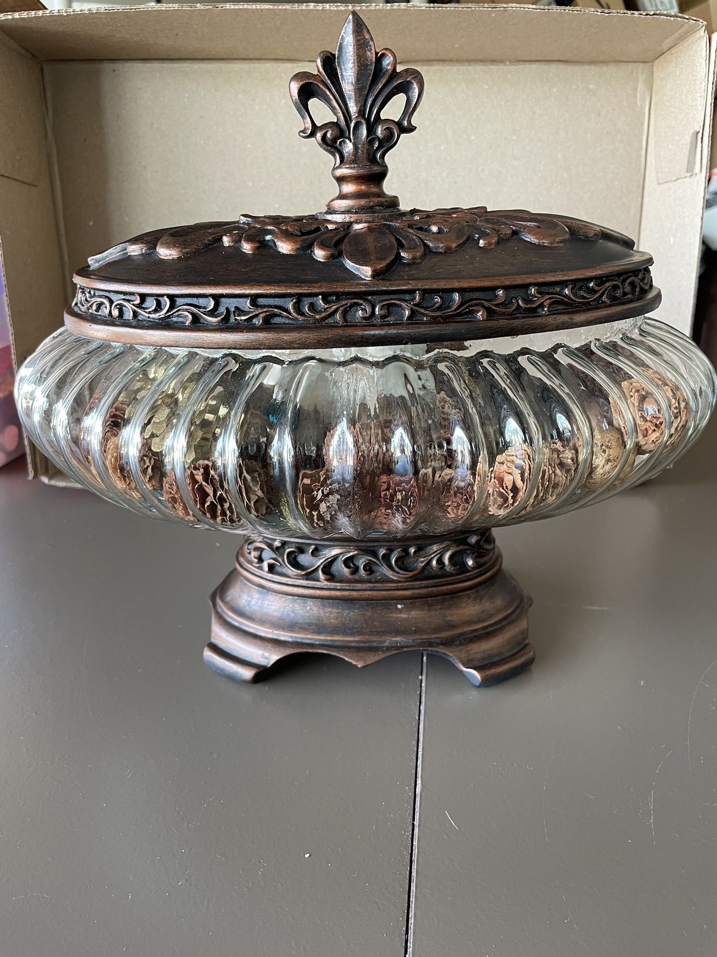 Glass French Quarter Potpourri Jar By Kirkland's