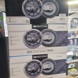 NEW SOUNDSTREAM 6.5" SPEAKERS 