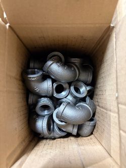 1/2” black iron 90