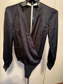 Abercrombie & Fitch Satin Thong Bodysuit- Size S