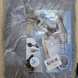 Pharmedoc Pregnancy Pillows, U-Shape Full Body Pillow - Solid – Cooling- New