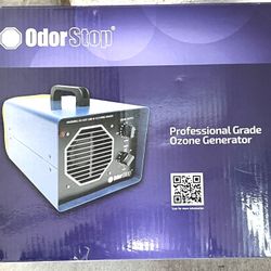 Ozone Generator & DeWalt Fan