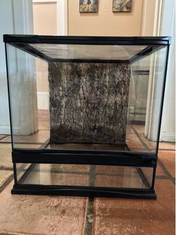 Zoo Med 18x18 Glass Habitat front opening