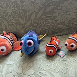 Finding Nemo Plushies. 
