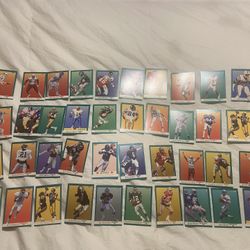 Fleer 91 Football Card Lot Of 40 With Icons Included 