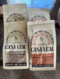 Casa Leal Mexican Ground Coffee 4-Bag Bundle