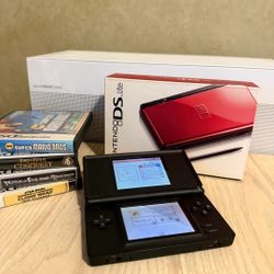 NEW NINTENDO DS LITE + 1 GAME OF CHOICE + CHARGER + WARRANTY-