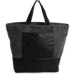 NEW DSW Weekender Felt Tote Bag with Shoe Compartment