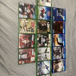 Xbox One Games And PS4 Games 