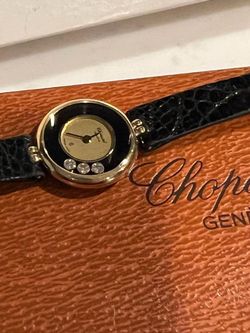 Chopard Happy Diamonds Women's Watch 18K 750 Solid Gold Perfect Conditions