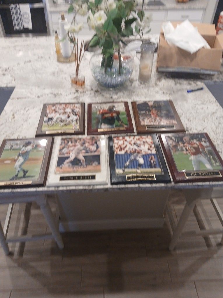 Plaques And Autograph Plaques