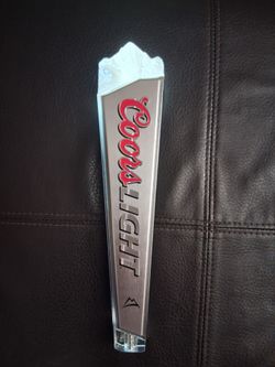 Coors Light  beer tap handle