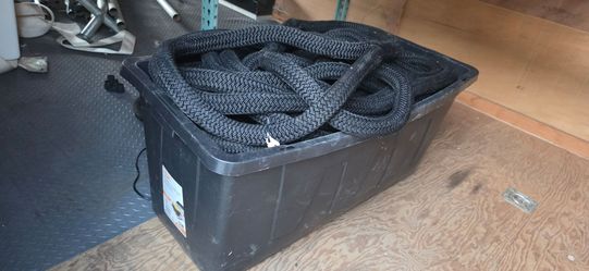 Black Heavy Duty Baoat Tow Roap