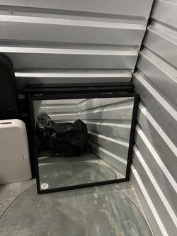 Barber Shop Mirrors/barbershop Waiting Area/computer Stand 