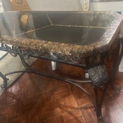 marble table