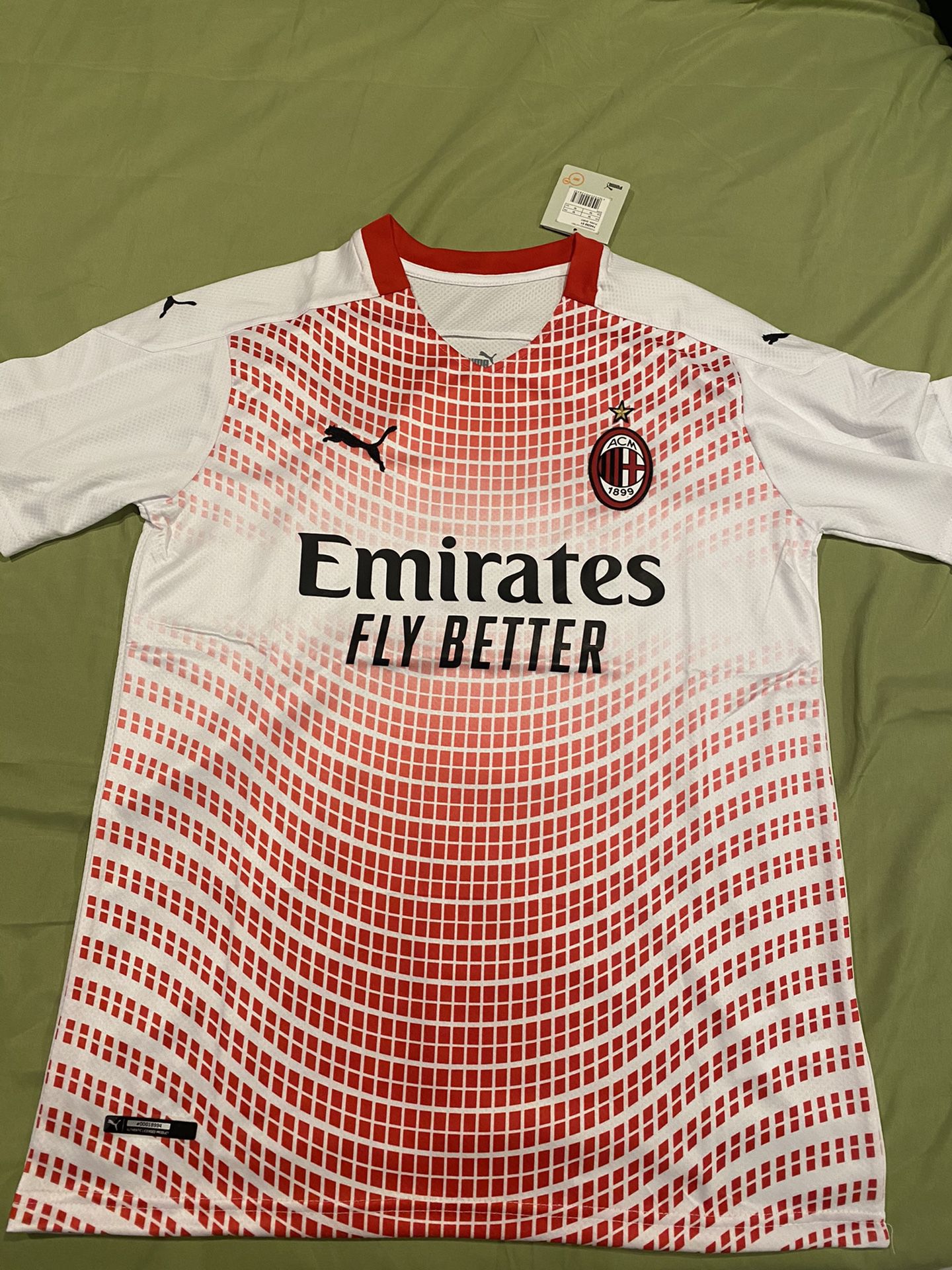 20-21 Ac Milan away soccer jersey