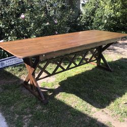Farm Table 8ft Long