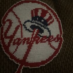 Handmade Yankees Magnet