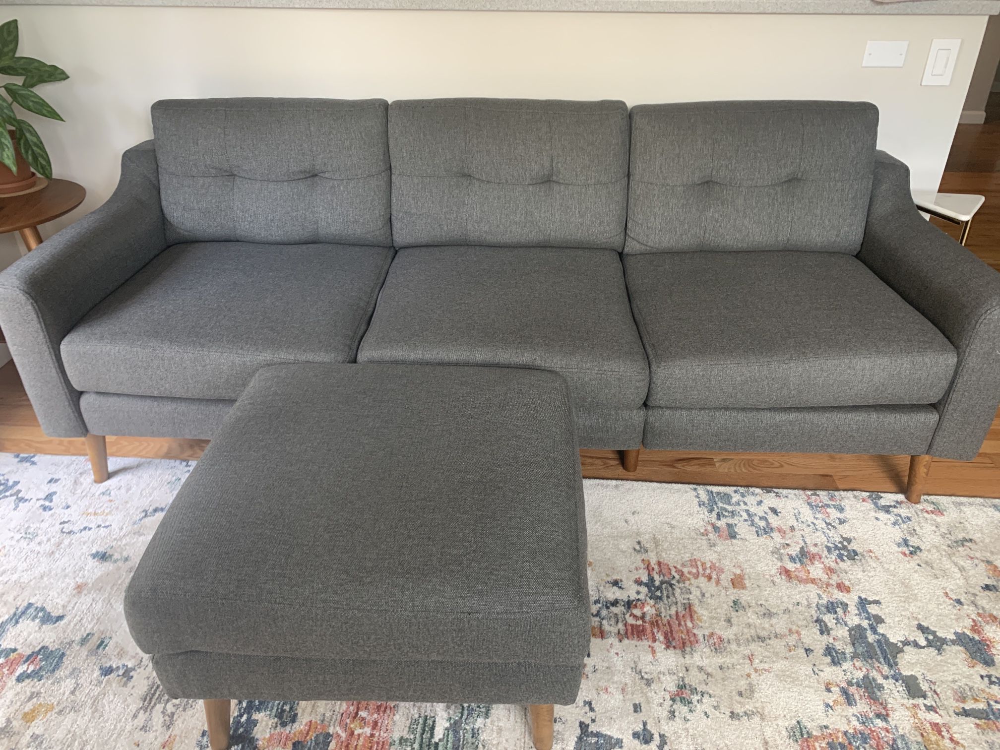 Sofa and Ottoman 