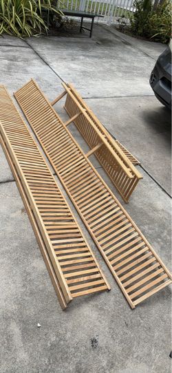 Wooden shelf