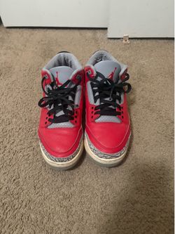 Air Jordan 3 Retro Red Cement (Unite) Size 10