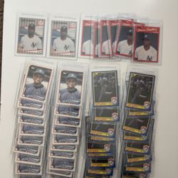 46 Deion Sanders Rookie Baseball Cards