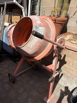 3-1/2 CuFt Cement mixer $150