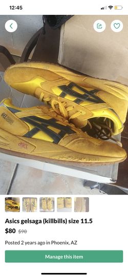 Kill Bill ASICS Size 11.5 (check My Posts For Details)