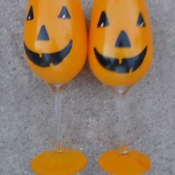 Hollowin. Wine Cups. Glass