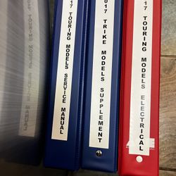 2017 Harley Touring And Trike Service Manuals