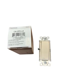 Lutron Claro CA-3PS-LA 15A 3-Way General Purpose Switch (Light Almond)