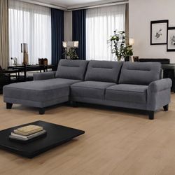 Modern sectional sofa sale- limited supply- zero interest Finance available- shop now pay later.  