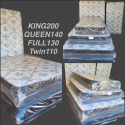 Mattresses King Queen Full Twin